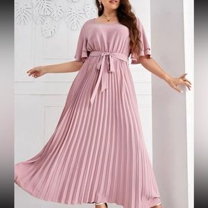 SHEIN, light pink dress 4x. New in SHEIN bag.